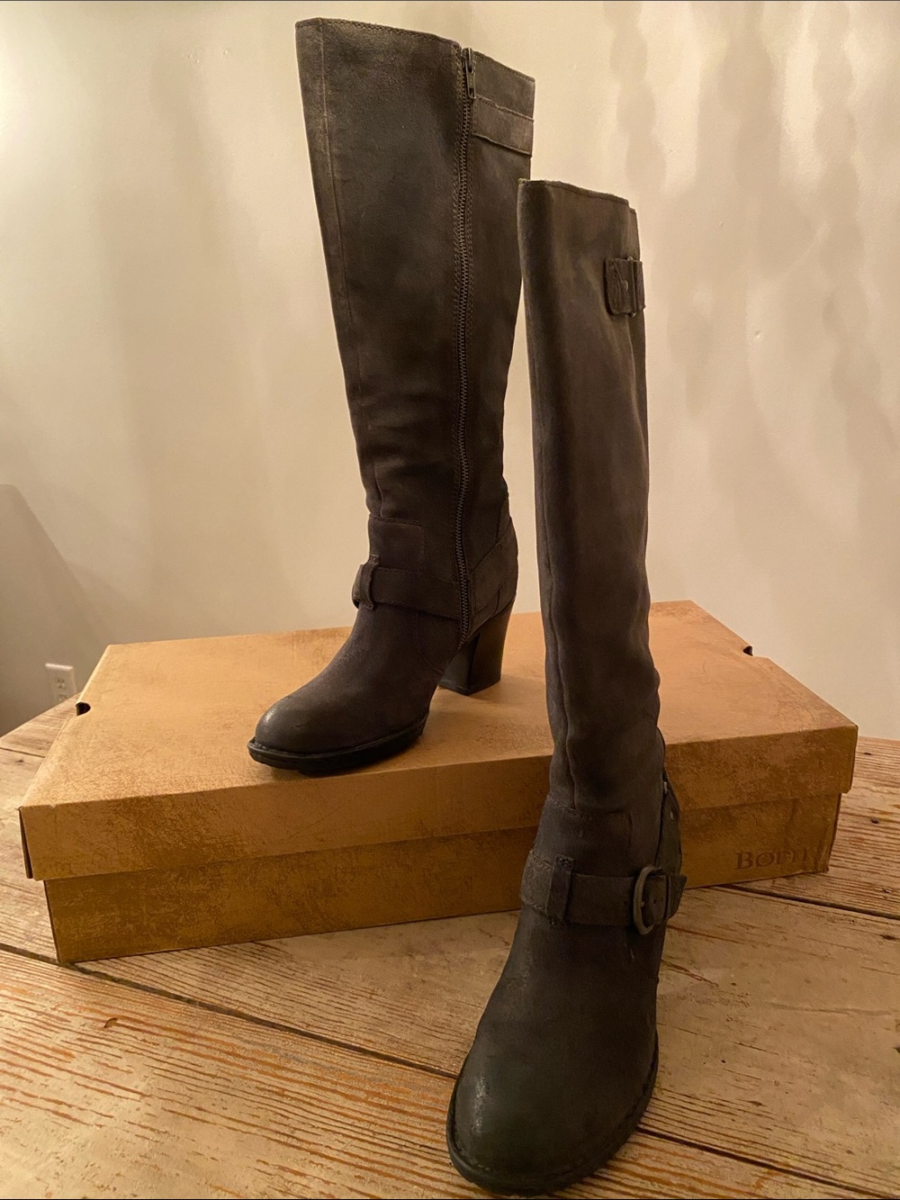 Born- Womens Tall Suede Boots